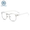 Defeng 5161 armazón de lentes con luz azul para hombres y mujeres, lente plana, se puede equipar con miopía 3016