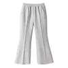 Ropa infantil JQ Jingqi, pantalones para niñas, colección primavera y otoño, ligeramente acampanados, ligeros, pantalones largos casuales, elegantes pantalones de pierna ancha, pantalones deportivos para niños
