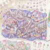 Pegatinas Grandes de Paisaje en Miniatura de Papel: Pegatinas 3D de Cuento de Hadas Galáctico para Diarios Infantiles, Divertido Libro Silencioso