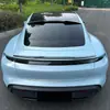 Adecuado para Taycan Porsche 2019+ Ala Superior Fija de Hoja Spoiler de Cola de Pato Piezas de Modificación Transfronteriza