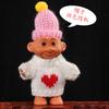 Set de Encendedores Retro Suéter de los 90 Sombrero Muñeco Troll Chica Dulce Genial Cortina Didi Cubierta Protectora Set de Fumador de Silicona