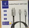 Cabo de Espelhamento de Tela de Celular Cabo Micro Plano Tipo-C para Android Celular para HDTV Celular para TV de Alta Definição Conversor