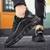Sapatos masculinos plus size 39-48 transfronteiriços novos primavera e verão 2025 tênis respirável fly woven sapato de coco moda cadarço masculino