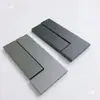 Cubierta de Clip para Puerta de Vidrio de Acero Inoxidable 304, Placa Pequeña de Cubierta de Clip para Puerta, Cubierta de Bisagra para Puerta de Vidrio, Clip Superior, Clip Inferior, Clip Curvo, Placa de Hebilla