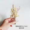 Mini Buquê de Flores Secas Misturado com Flores Naturais Secas ao Ar e Flores Imortais Caixa de Presente Decorativa Acessórios DIY Enfeites Feitos à Mão