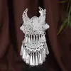 Imán de Nevera Corona de Pelo Étnica Miao de Guizhou, Sombrero Miao Magnético para la Cabeza, Exquisito Souvenir Turístico Cultural y Creativo de la Minoría Étnica de la Aldea Miao