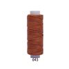Fabricante de Fio Encerado Redondo Atacado Cordão Encerado 0,65mm 25m Costura à Mão Marroquinaria Linha de Costura Artesanato de Tecelagem DIY