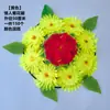 Dia de Varredura de Túmulos Suprimentos de Sacrifício Guirlanda de Simulação Guirlanda Pequena Flor para Túmulo Superior Flor de Seda para Túmulo Flor Artificial Guirlanda de Videira