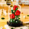 Compatível com Blocos de Lego, Plantas Suculentas em Vasos, Enfeites de Girassol, Brinquedos Educativos Montáveis, Presentes de Aniversário para Meninas