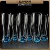 Modelo Nuevo 2025 Vaso para Cerveza Artesanal Blue Mountain, Vaso de Agua de Cristal de Lujo de Alta Gama, Vaso para Cerveza de Barril, Set Blue Mountain