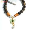 Pulseira de Sândalo Vermelho, Jade, Aventurina, Cabaça, Novo Rosário, Joia Criativa, Pequena Pulseira