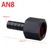Conector para Piezas de Modificación de Automóviles Conector de Manguera con Barbilla de 3/8 a An6 An8 Conector para Regulador de Presión de Combustible