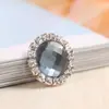 Corrente de Garra 20mm Placa Redonda Flor Fivela de Strass Laço Acessórios de Cabelo DIY Feito à Mão Materiais Acessórios de Joia Fabricante