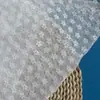 Tejido Jacquard de Encaje de Flor de Ciruelo Pequeña con Patrón Ondulado de Poliéster y Spandex para Ropa Interior Femenina Base Encaje de Malla Especial de Moda Tejido de Malla