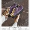 Sapatos Birkenstock de Lã Cashmere para Mulheres, Birkenstock de Couro Genuíno com Solado Grosso, Pantufas Peludas Birkenstock para Usar na Rua, Botas de Neve Forradas com Fleece e Sapatos de Algodão para Outono e Inverno