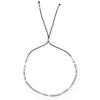 Pulseira Colorida de Contas com Pedras Semi-Preciosas e Contas de Arroz Estilo Boho Pedra da Sorte Cordão de Mão para Casal Pulseira Pequena Feminina