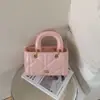 Bolsa Pequeña de Bordado de Diamantes para Mujer 2026 Verano Nueva Versátil Bolso de Hombro Cruzado Bolso de Mano Exquisito Super Popular Bolsa Cuadrada Pequeña