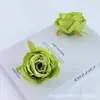 Rosa da Montanha de Neve Flor Artificial Flor DIY Feita à Mão Flor de Lapela Flor de Pulso Flor de Cabelo Acessórios de Flor Decoração de Salão de Casamento Material de Flor