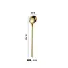 Cuchara Redonda de Acero Inoxidable Cuchara para Nido de Pájaro Tremella Cuchara para Postre con Miel Cuchara Mezcladora para Ceremonia de Boda Cuchara para Café Imprimible