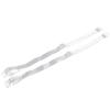 Tirantes de Hombro Transparentes de Grosor Medio y Alta Elasticidad Tirantes de Hombro para Sujetador Tirantes de Hombro de Silicona para Íntimos Tirantes de Hombro Antideslizantes Invisibles Hebillas Transparentes