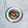 Fregadero de Cocina Colador de Verduras Embudo de Fregadero Tazón de Fregadero Acero Inoxidable Coladera de Piso Alcantarilla Tapa de Jaula