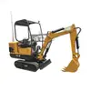 Excavadora Compacta Hidráulica sobre Orugas, Excavadora Pequeña para Ingeniería de Construcción y Pavimentación, Maquinaria para Excavación de Zanjas y Trincheras en Terrenos Agrícolas y Huertos