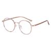 M2363 Armazón Redondo Retro Armazón para Ojos Se Puede Equipar con Miopía Libro Rojo Celebridad en Línea En Vivo Armazón para Lentes Ópticos Ojo Simple