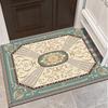 Novo estilo chinês tapete porta tapete porta porta resistente à sujeira e fácil de cuidar tapete pé sala de estar mesa de centro quarto simples luz luxo