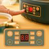 Juego de Tetera de Vidrio Automática para el Hogar de Gran Capacidad Estufa Cerámica Eléctrica Hervir Agua para Té Hervir Té Set Resistente a Altas Temperaturas Engrosado