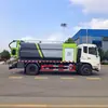 Tanque de vacío de 9 metros cúbicos para limpieza de alcantarillado a alta presión, succión de lodos y limpieza de fosas sépticas, sirviendo a propósitos duales en saneamiento y gestión de residuos