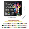 Os 240 marcadores acrílicos de ponta dupla e duas cores mais vendidos da Amazon, canetas de desenho infantis com ponta macia, conjunto de papelaria, canetas de grafite