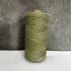 En Stock Cuerda de Algodón de Colores de 3 mm de Tres Hilos Cuerda Pura de Algodón para Tejido de Tapicería Rollos de 100.1 m de Cuerda para Manualidades Hechas a Mano