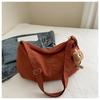Bolsa Grande de Nylon Leve para Mulheres 2024 Verão Nova Bolsa Transversal de Ombro de Grande Capacidade Vintage Tote Bag All-match