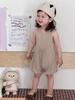 Enterizo de Bebé Verano Estilo Delgado Versión Coreana Ropa Infantil Mono de una Pieza para Niñas Ropa de Bebé de Verano Modelo Nuevo 2026
