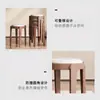 Bancos Cuadrados Apilables de Madera Maciza para Uso Doméstico, Sillas Minimalistas Modernas para Sala de Estar, Taburetes Bajos Pequeños, Bancos