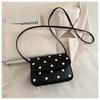 Bolso de Mano Retro de Lunares Bolso de Hombro de Moda Combinable para Mujer Primavera 2025 Nueva Llegada Bolso Cruzado Clásico de Color en Contraste