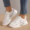 Tênis Esportivos Casuais com Cadarço, Novo Estilo Primavera 2026, Tênis Chunky de Malha, Tênis de Corrida Ultra-Leves com Solado Macio, Tênis para Estudantes