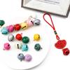 10 Preço Pintura de Ferro Sino Grande Artesanal DIY Sino de Natal Pingente Pulseira Chaveiro Saco de Material Acessórios