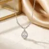 Artículo popular de celebridad de Internet collar versátil de gota de agua con circonita incrustada cadena para la clavícula de lujo ligero joyería de nicho para mujer sensación de alta gama no se decolora