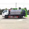 Comercio Exterior Exportación Jiangling Camión de Basura de Cocina de 6 Metros Cúbicos Control Totalmente Automático Camión de Eliminación de Aguas Residuales y Basura