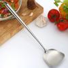 Aço inoxidável espátula ferro stir-fry espátula cabo longo engrossado panela de cozinha utensílios domésticos utensílios de cozinha pode ser impresso LOGOTIPO