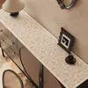 Tapete de Mesa para Aparador Retrô, Tapete para Gabinete de TV, À Prova d'Água e de Óleo, Tapete de Entrada Sem Lavagem, Tapete para Sapateira, Tapete Protetor Longo para Bancada