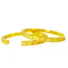 Tienda de oro con alambre de copo de nieve de oro antiguo trefilado punto de taladro apertura pulsera para mujer sentido de gama alta cobrechapado en oro sólido
