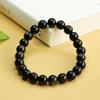 Pulsera de Obsidiana Dorada Ai Yu Pulsera de Obsidiana Negra Cristal Arena Dorada Venta al por Mayor de Fábrica Transmisión en Vivo Dropshipping S3090506