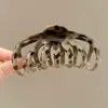 Pinza para el pelo grande y elegante de lunares estilo coreano para recogidos en la parte posterior de la cabeza, elegante accesorio para el pelo con forma de tiburón para niñas