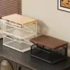 Estante de almacenamiento de escritorio, cafetera, tetera, portavasos, organizador de bocadillos de cocina, estación de trabajo, escritorio de oficina, impresora, estante de almacenamiento tipo cajón