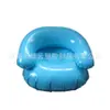 Suministro cojín sofá inflable de PVC cojín flocado taburete de descanso para césped exterior