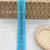 Cinta Jacquard de Encaje Étnico de 2.6 cm, Malla Floral Bordada de Poliéster Colorida, Adorno Étnico de Encaje