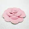 Flores artificiales de camelia de colores estilo francés doble C, flores hechas a mano, materiales y accesorios para empaque de caja de regalo de flores artificiales al por mayor