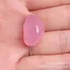 Pingente de Ágata do Brasil Jade de Gelo Calcedônia Rosa Cuia Unissex Jade Buda Maitreya Fivela de Segurança Pingente Ornamentos Atacado